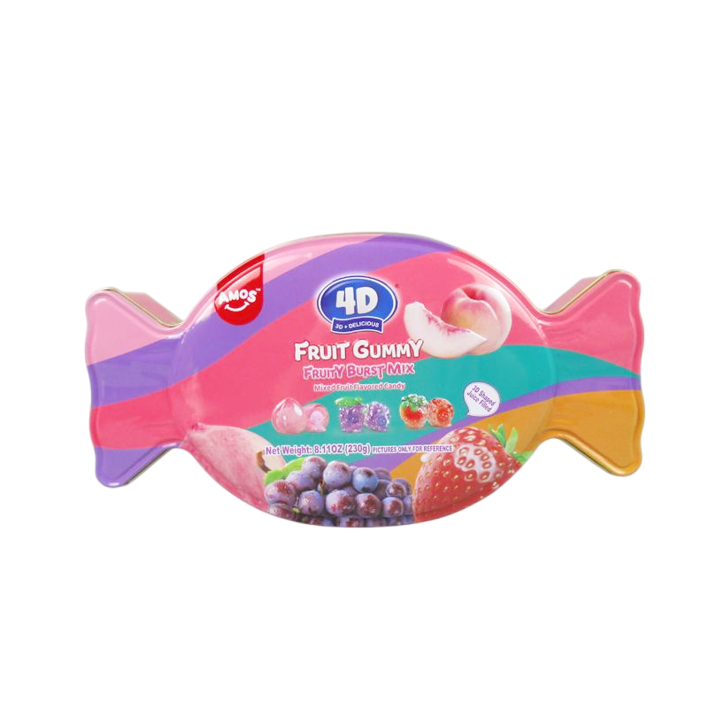 Candy Shaped Tin box